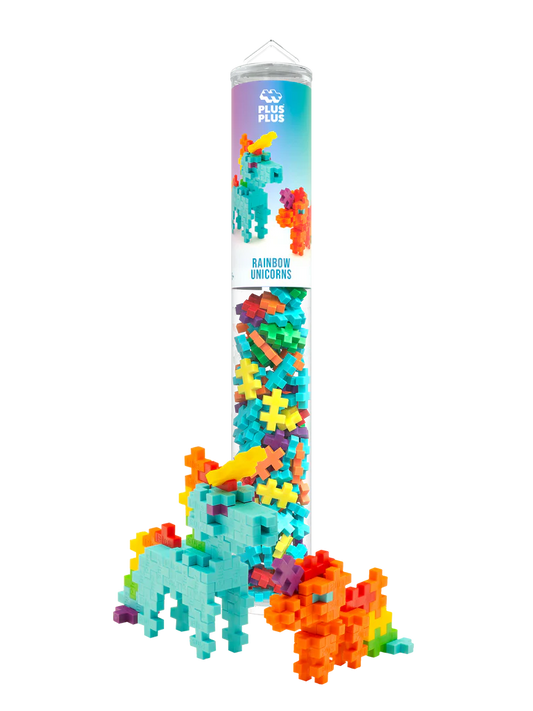 Plus-Plus Rainbow Unicorns