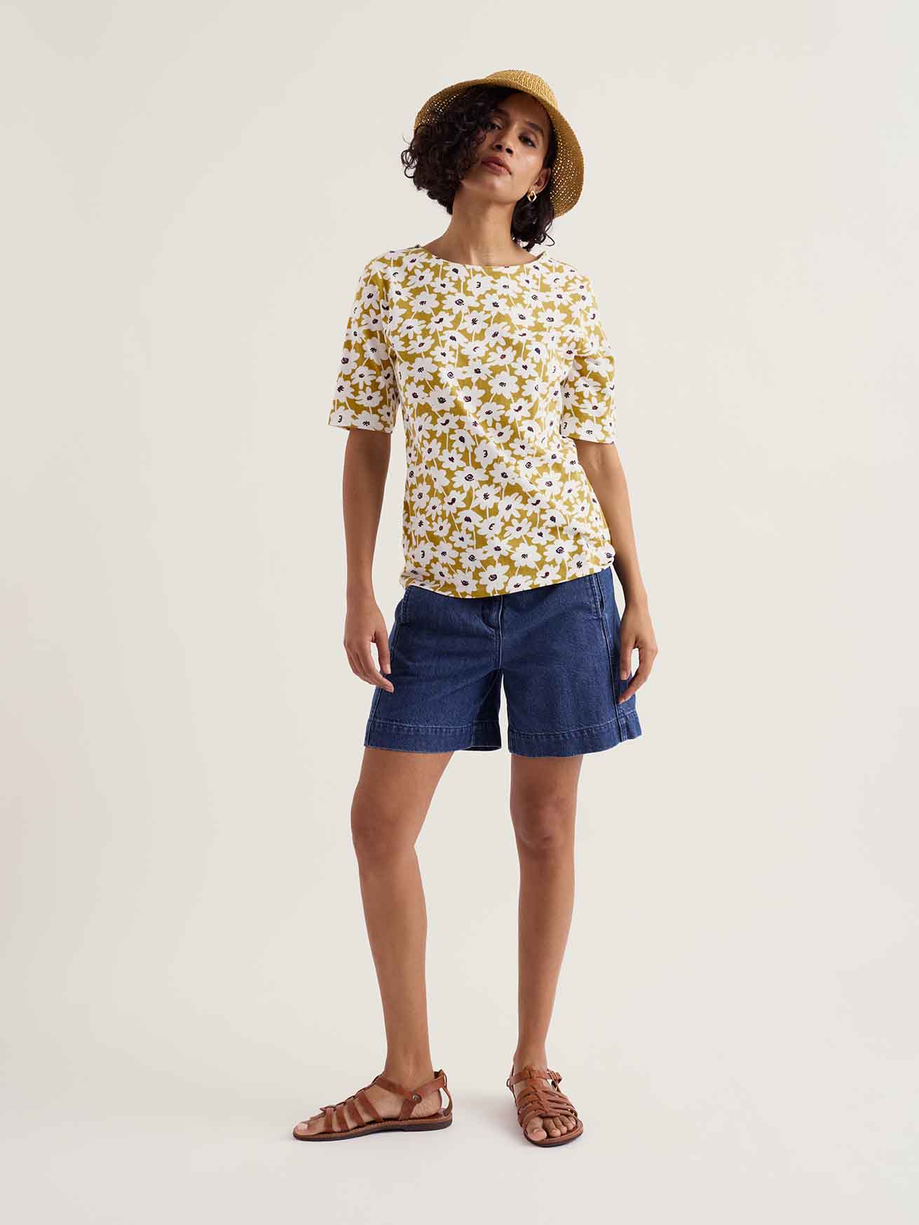 Seasalt Poisson Printed Jersey T-Shirt