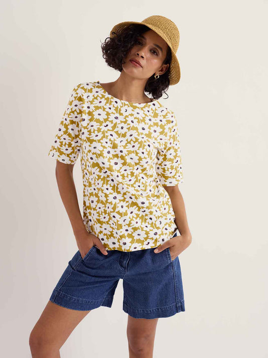 Seasalt Poisson Printed Jersey T-Shirt