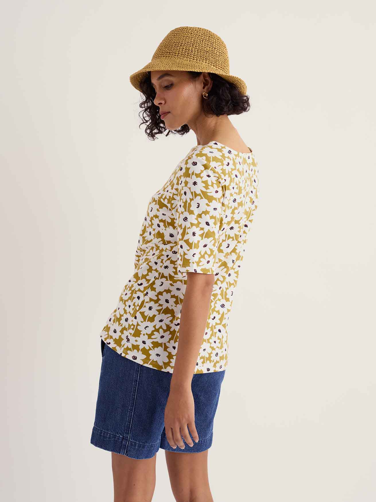 Seasalt Poisson Printed Jersey T-Shirt
