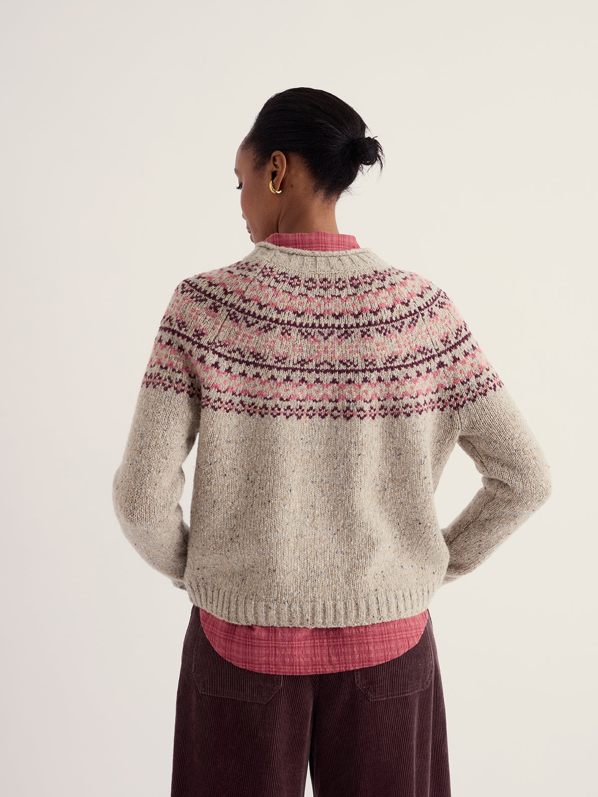 Seasalt Port Kinnis Fair Isle Merino-blend Jumper