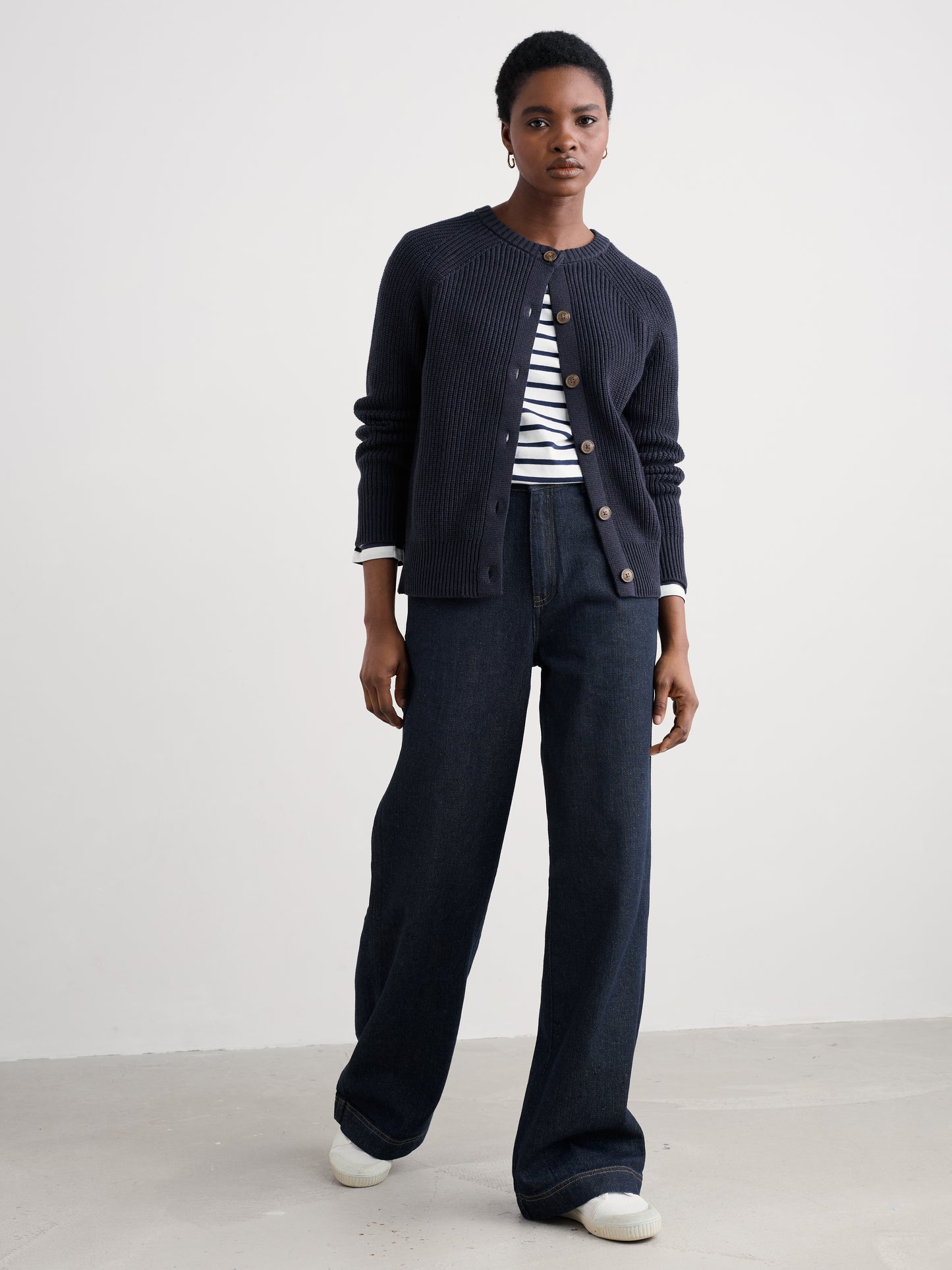 Seasalt Potters Meadow Organic Cotton Knitted Cardigan