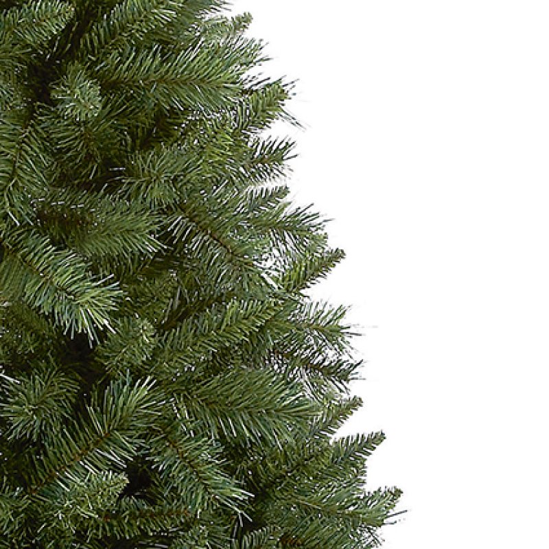 Premier 1.5m Majestic Pine artificial Christmas tree with two-tone green PVC needles and hinged branches.
