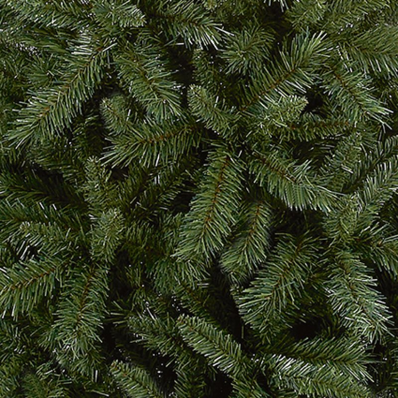 Premier 1.5m Majestic Pine artificial Christmas tree with two-tone green PVC needles and hinged branches.