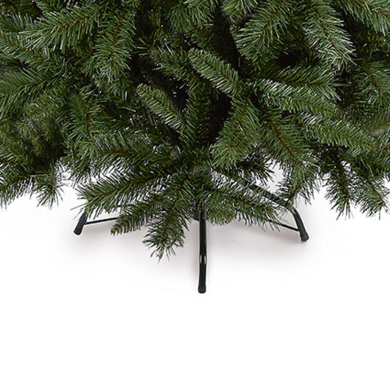 Premier 1.5m Majestic Pine artificial Christmas tree with two-tone green PVC needles and hinged branches.