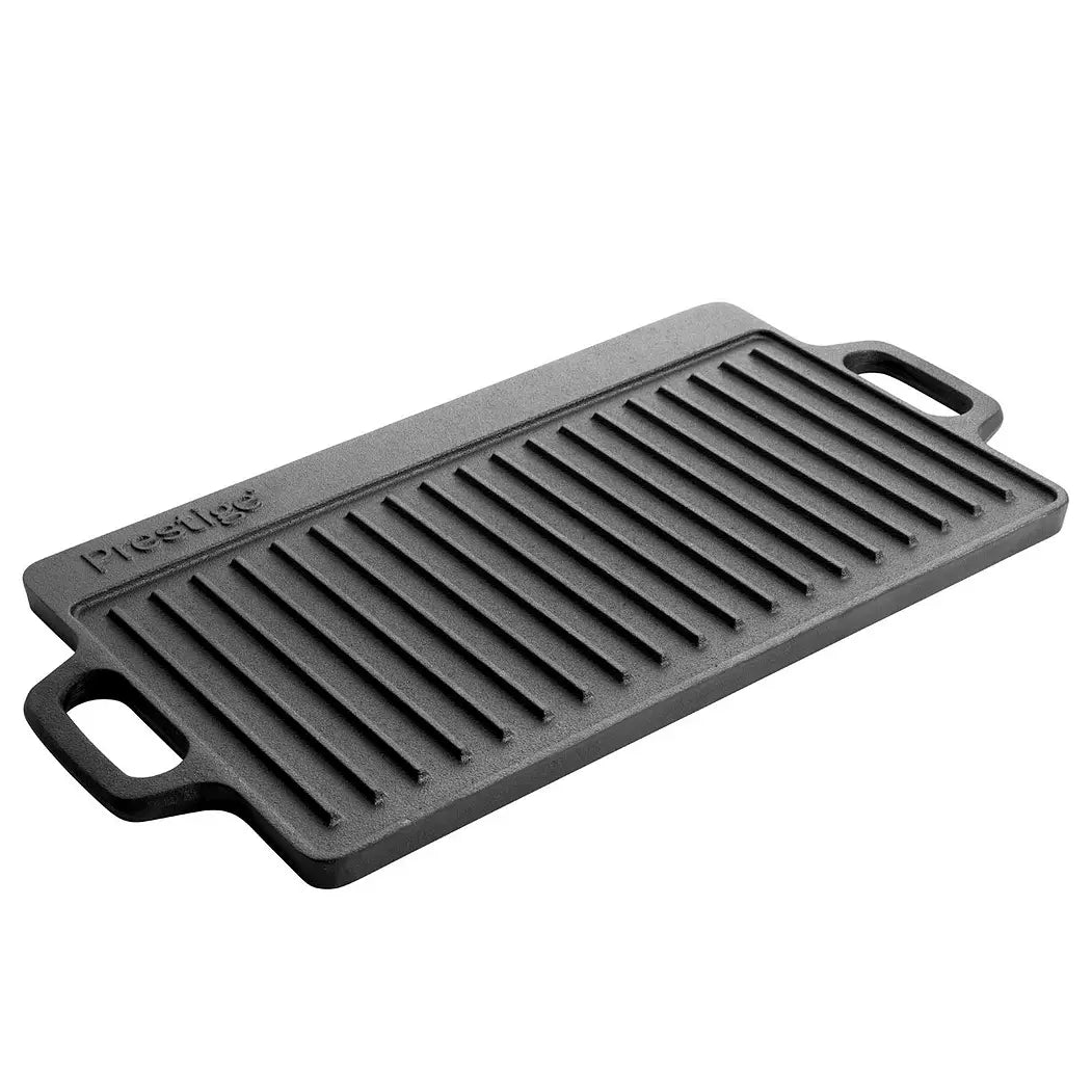 Prestige Cast Iron Double Griddle 45x22.5cm