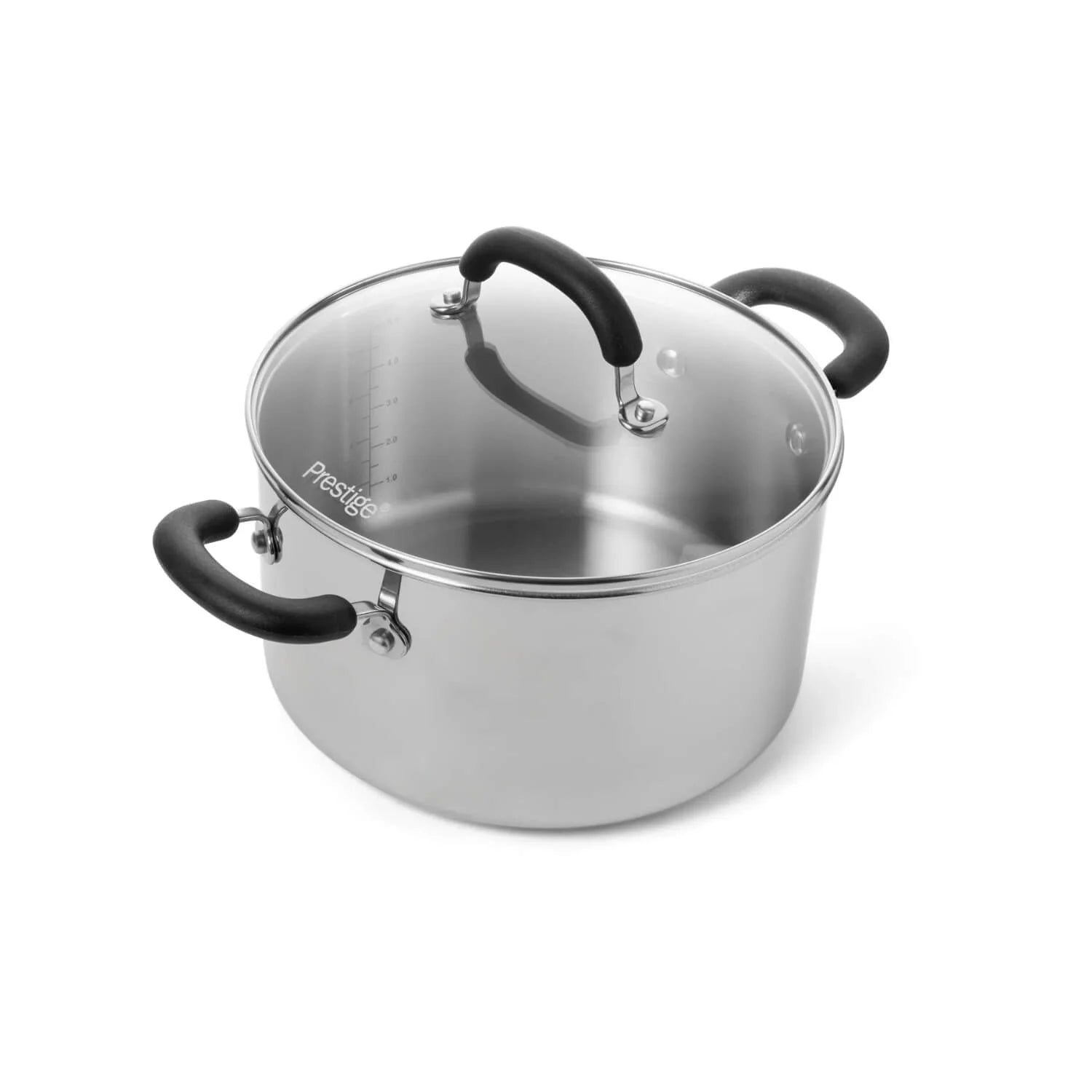 Prestige Made To Last Stainless Steel Stockpot & Steamer 24cm
