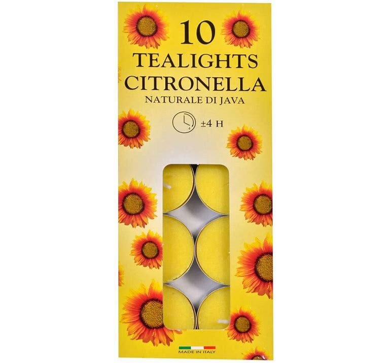 Prices Citronella Tealights 10 Pack