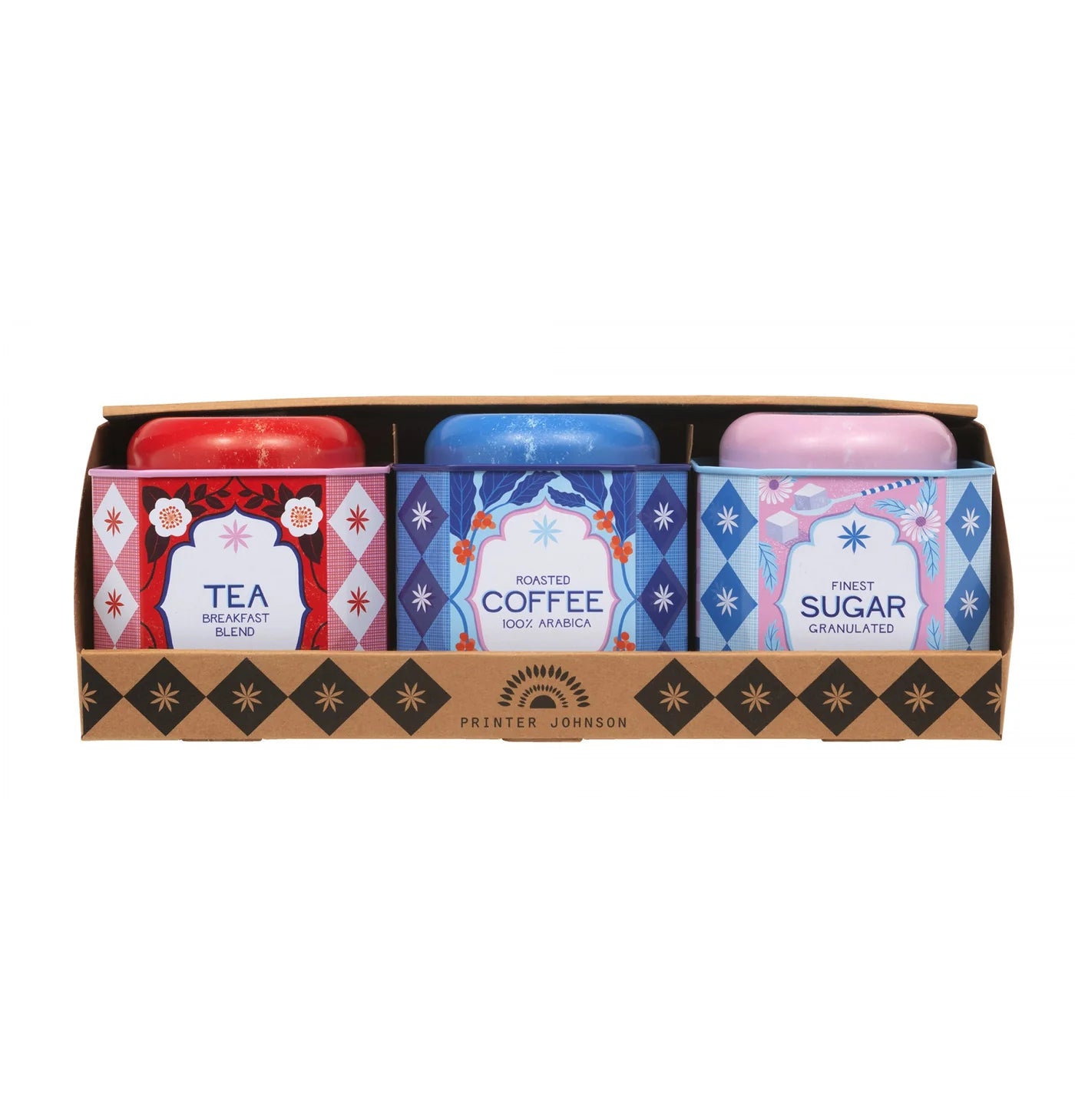 Printer Johnson Corner Caddies Set Of 3 Tins