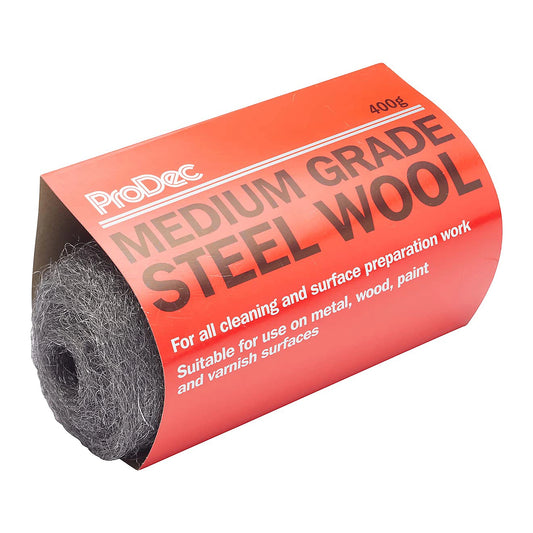 ProDec Medium Steel Wool 400g