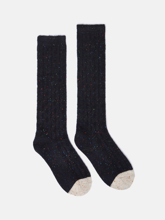 Joules Rambler Cable Knit Boot Socks