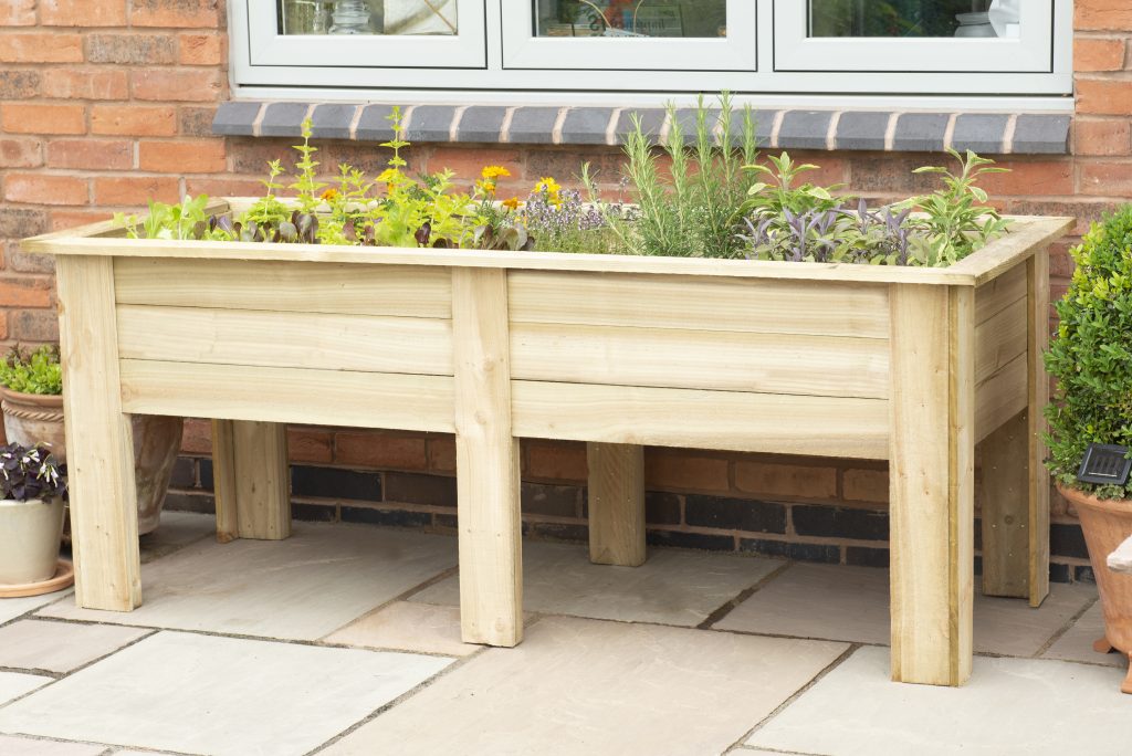 Forest Garden Large Kitchen Garden Planter 1.8m