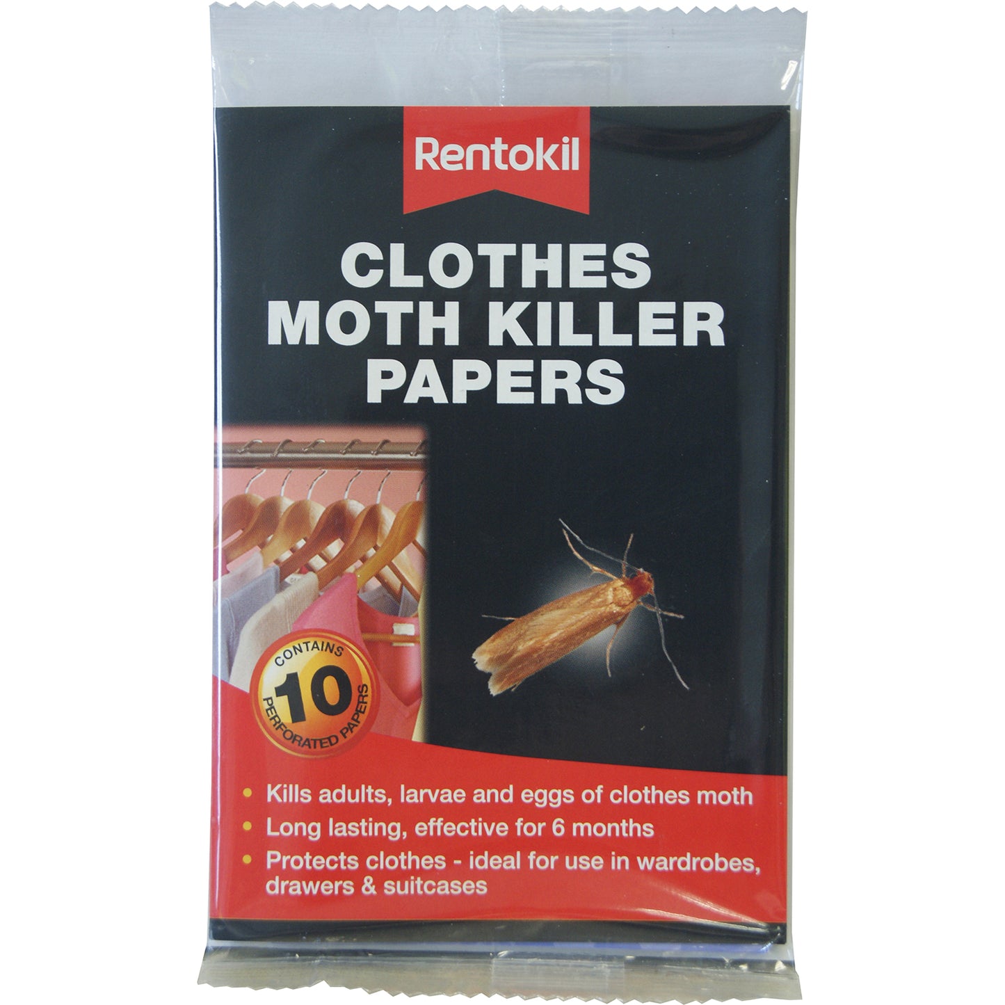 Rentokil Clothes Moth Killer Papers
