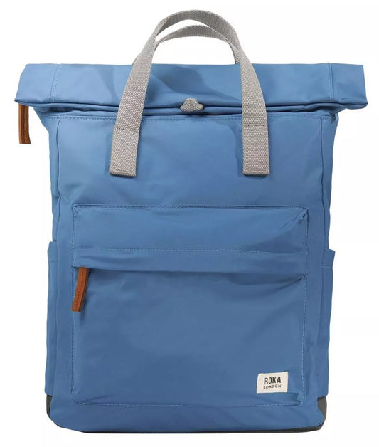 ROKA Canfield B Recycled Nylon Roll-top Backpack – Seaport