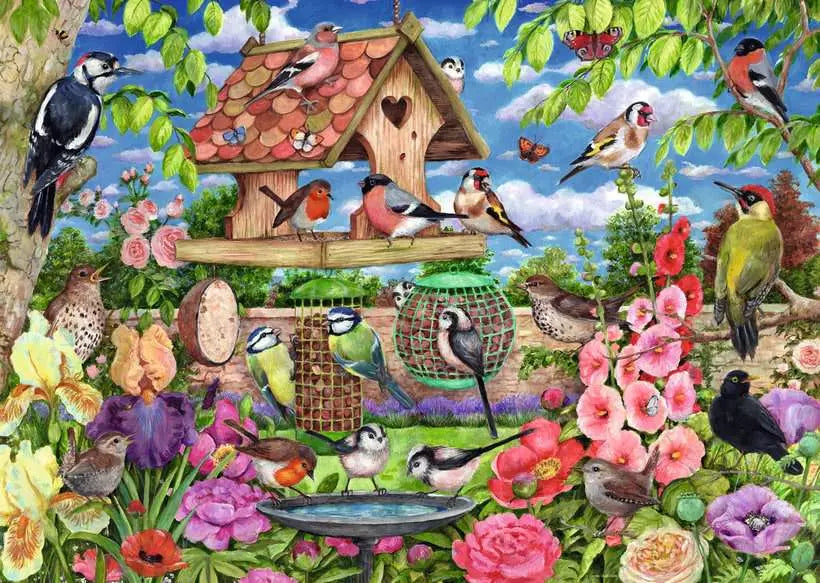 Ravensburger A Birds Banquet 1000 piece Jigsaw Puzzle