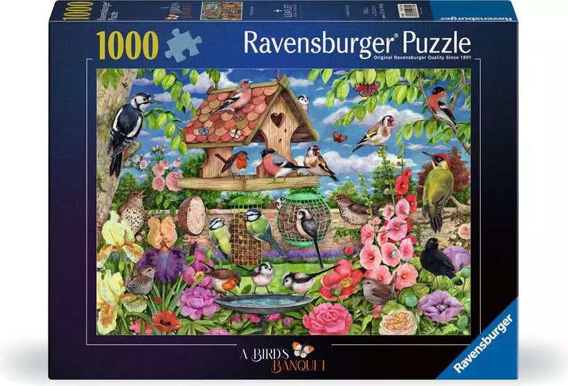 Ravensburger A Birds Banquet 1000 piece Jigsaw Puzzle