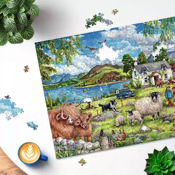 Ravensburger Country Farm 1000 Piece Jigsaw Puzzle