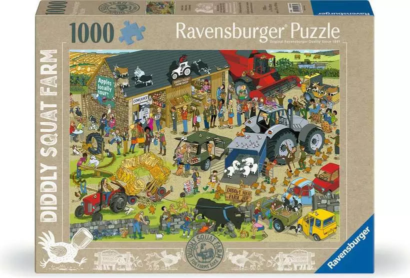 Ravensburger Diddly Squat Farm 1000 piece Jigsaw Puzzle