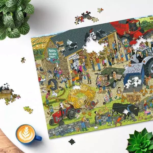 Ravensburger Diddly Squat Farm 1000 piece Jigsaw Puzzle