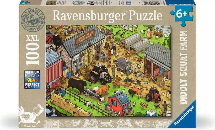 Ravensburger Diddly Squat Farm Jigsaw 100pc XXL