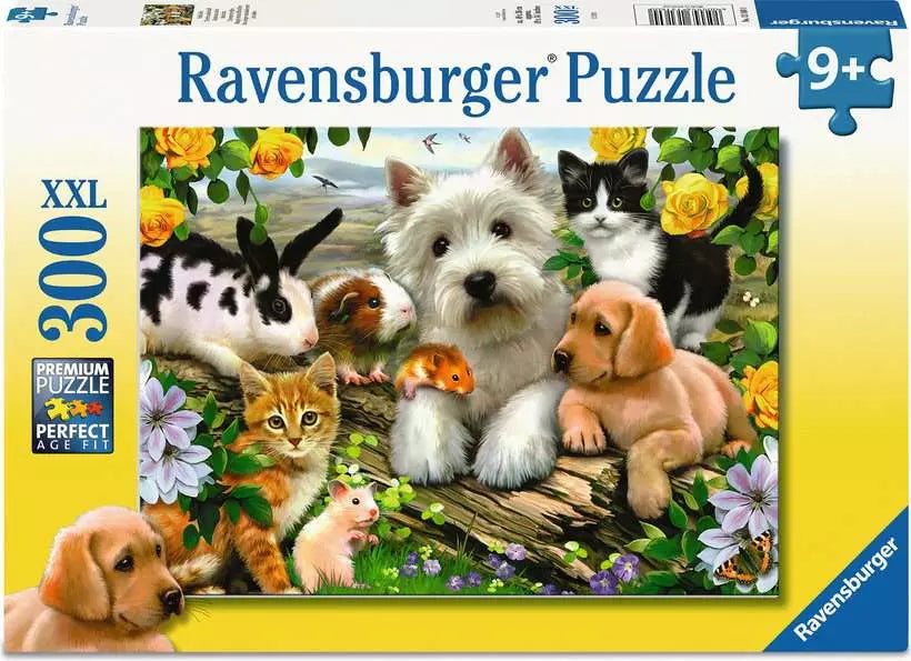 Ravensburger Happy Animal Buddies XXL 300 Piece Jigsaw Puzzle