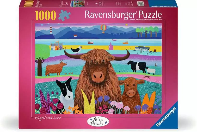 Ravensburger Highland Life 1000 Piece Jigsaw Puzzle