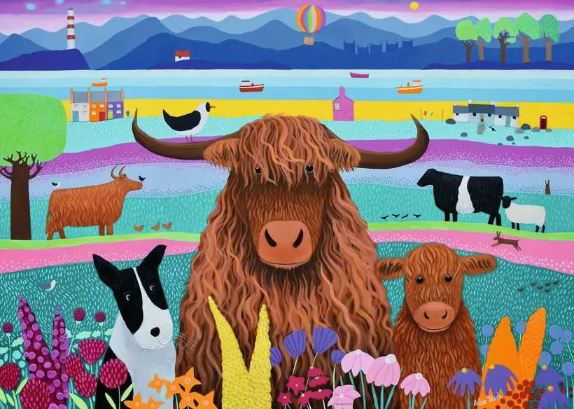 Ravensburger Highland Life 1000 Piece Jigsaw Puzzle