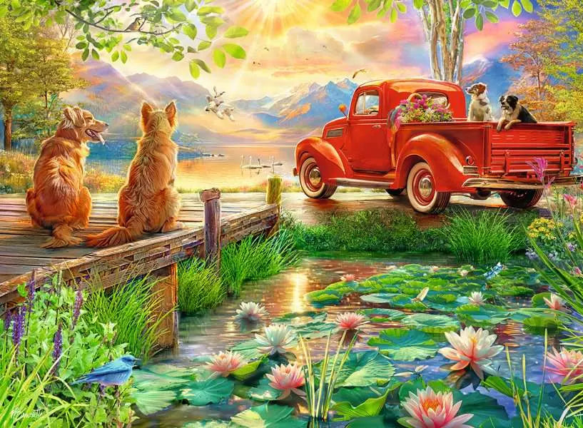 Ravensburger Summer Love 500 Piece Jigsaw Puzzle