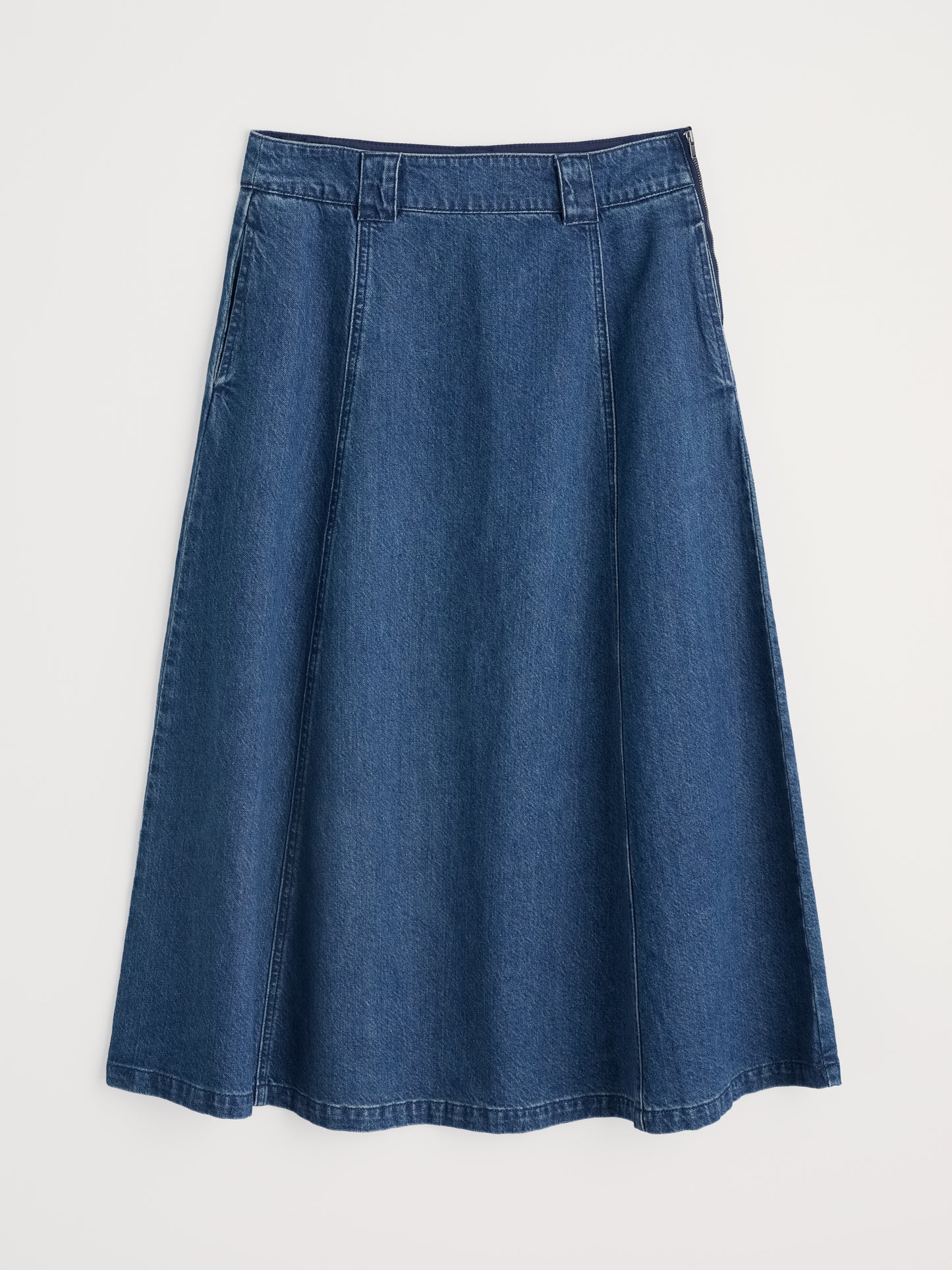 Seasalt Restharrow Ankle-Length Denim Skirt