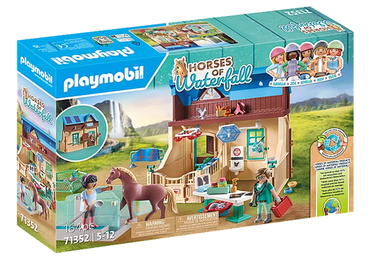 Playmobil Horses of Waterfall Riding Therapy and Veterinary Practice