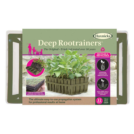 Haxnicks Deep Roottrainers 32 cells (12cm deep)