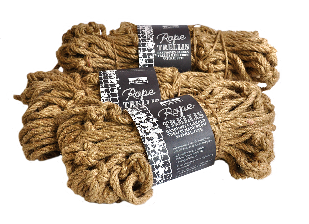 The Good Life Rope Trellis Climbing Support