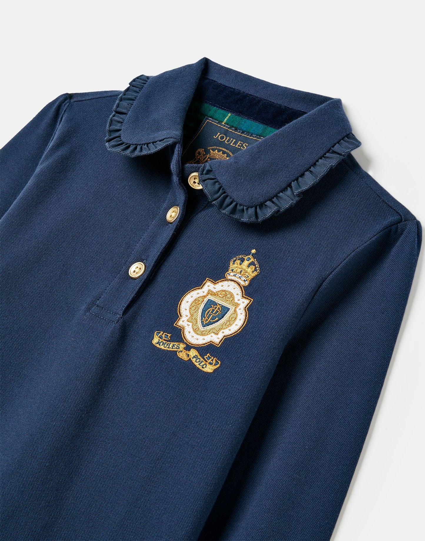 Joules Girls Rylie Long Sleeved Polo Shirt