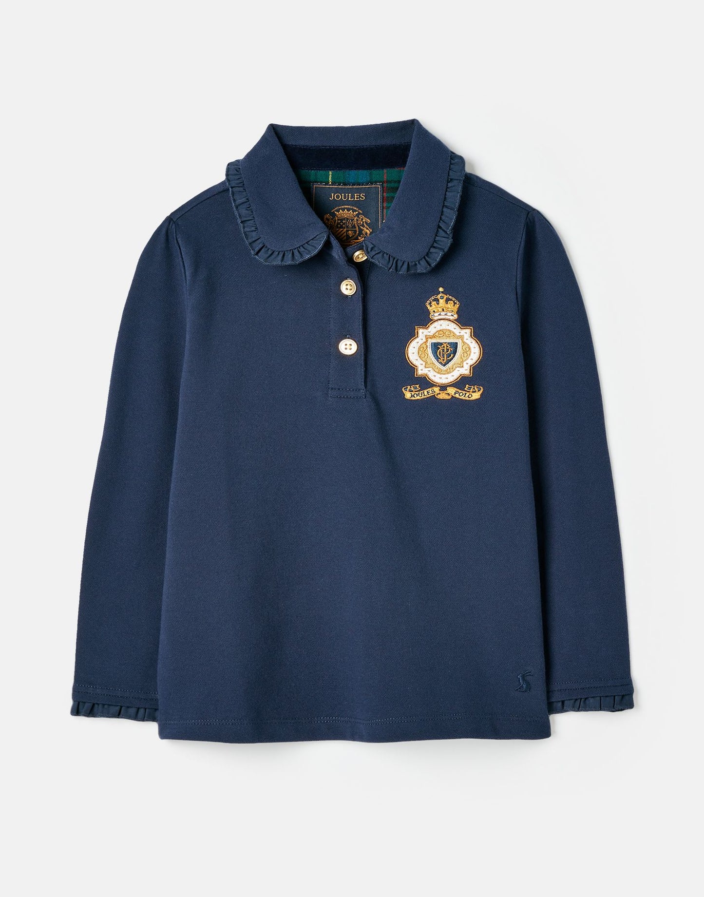 Joules Girls Rylie Long Sleeved Polo Shirt