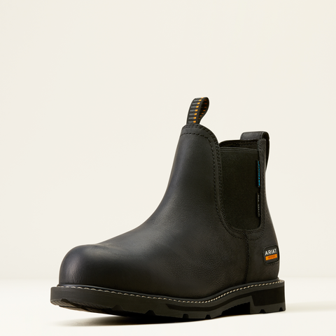 Ariat Mens Groundbreaker Chelsea H2O Steel Toe Boots