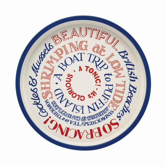 Emma Bridgewater Coast Toast Deep Well Tin Tray