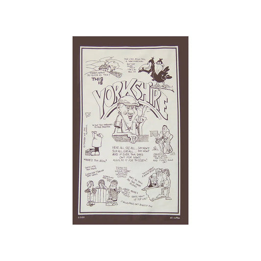 Eddingtons - Yorkshire Dialect Tea Towel