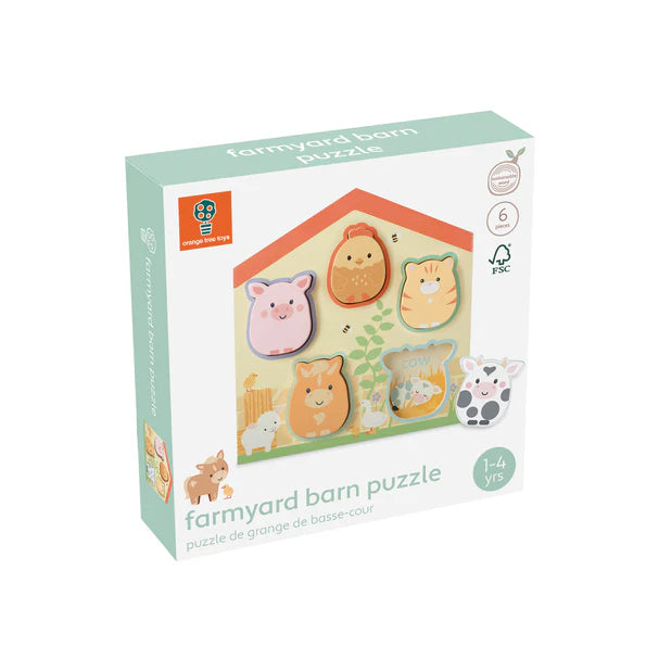 Farmyard Barn Puzzle (FSC®)