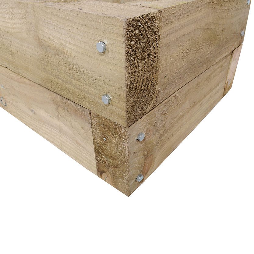 Forest Garden Sleeper Raised Bed