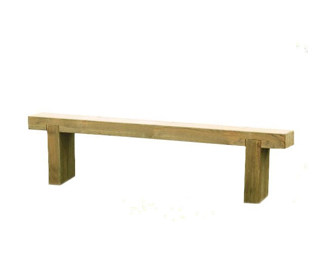 Forest Garden Sleeper Bench