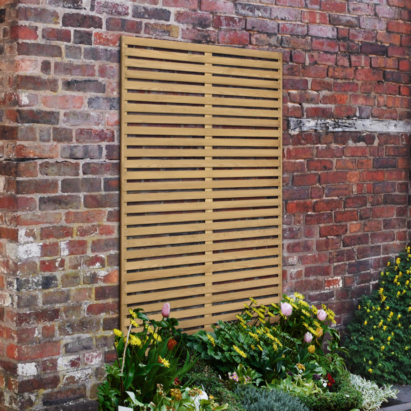 Forest Garden Slatted Trellis