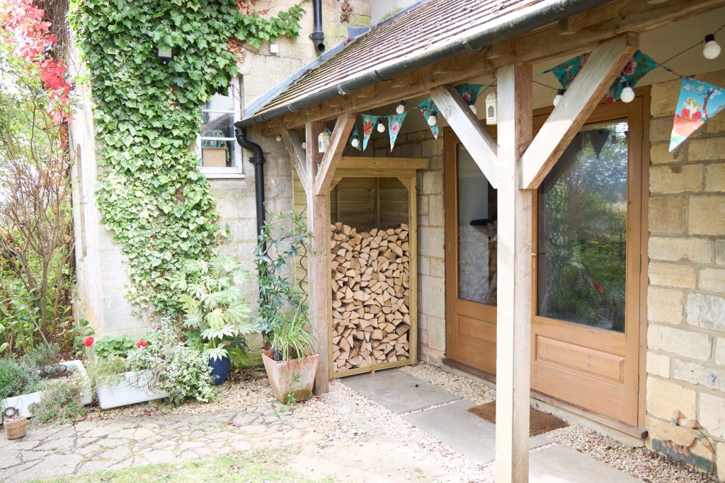 Forest Garden Small Overlap Log Store