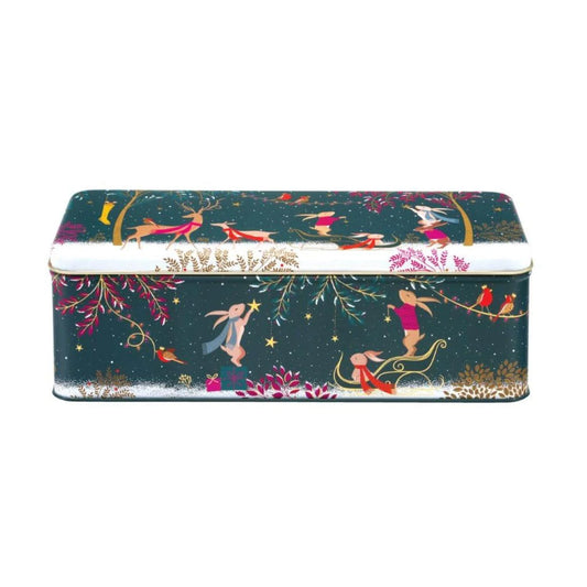 Sara Miller Woodland Tales Long Deep Rectangular Tin