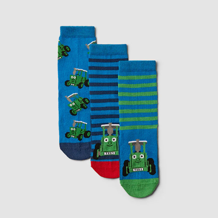 Tractor Ted Socks Size 6-8.5