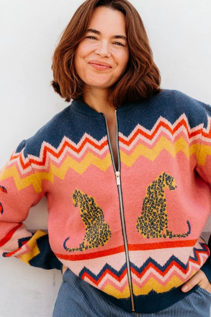 Sugarhill Brighton Solana Knitted Bomber