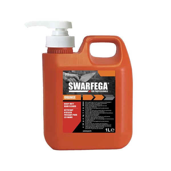 Swarfega Orange Hand Cleaner Pump Bottle 1L