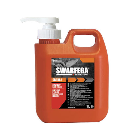 Swarfega Orange Hand Cleaner Pump Bottle 1L