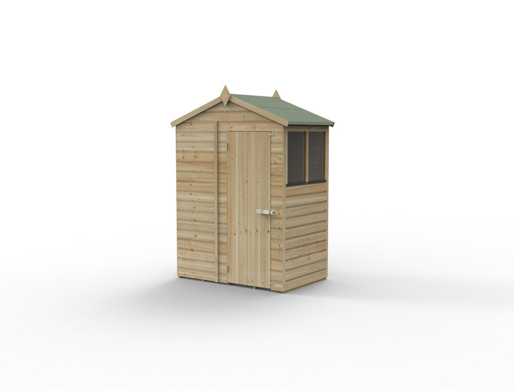 Forest Garden Beckwood 5x3 Apex Shed with 2 Windows