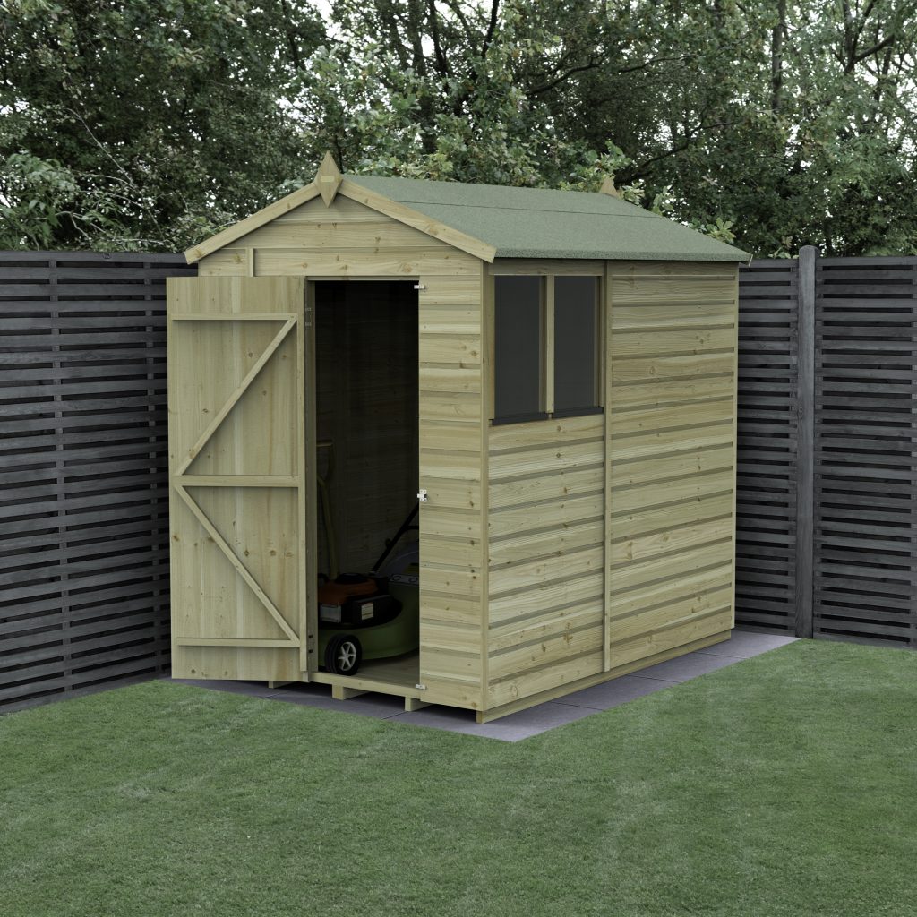 Forest Garden Beckwood 5x7 Apex Shed - 2 Windows