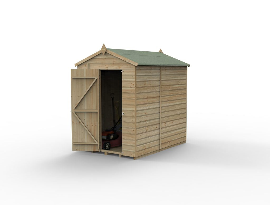 Forest Garden Beckwood 5x3 Apex Shed without Windows